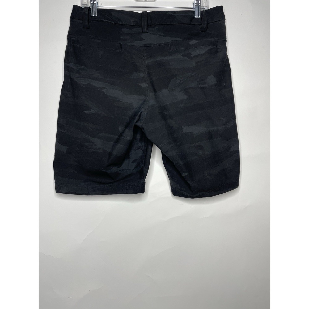 Lululemon Commission Shorts Size 34 Marble Heather Gray‎ Travel Stretch - Picture 5 of 8
